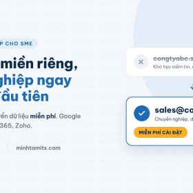 Email doanh nghiệp theo tên miền riêng cho doanh nghiệp vừa và nhỏ